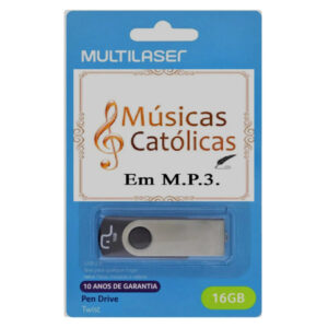 Músicas Católicas 2000 musicas pendrive gravado