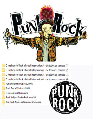 Rock Punk 2000 musicas pendrive gravado