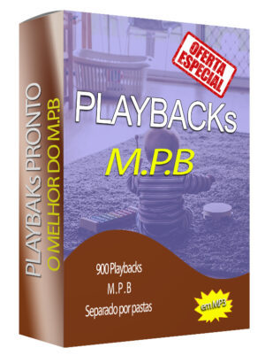 Playback M.P.B 900 músicas- Pendrive 16Gb